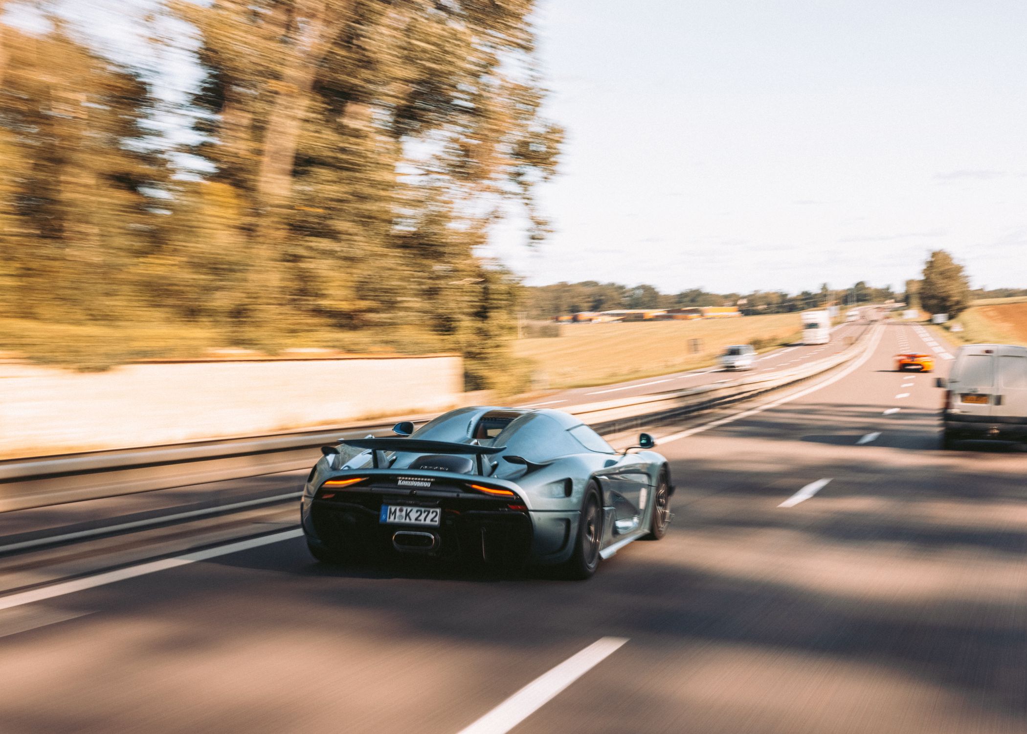 Regera Rear view