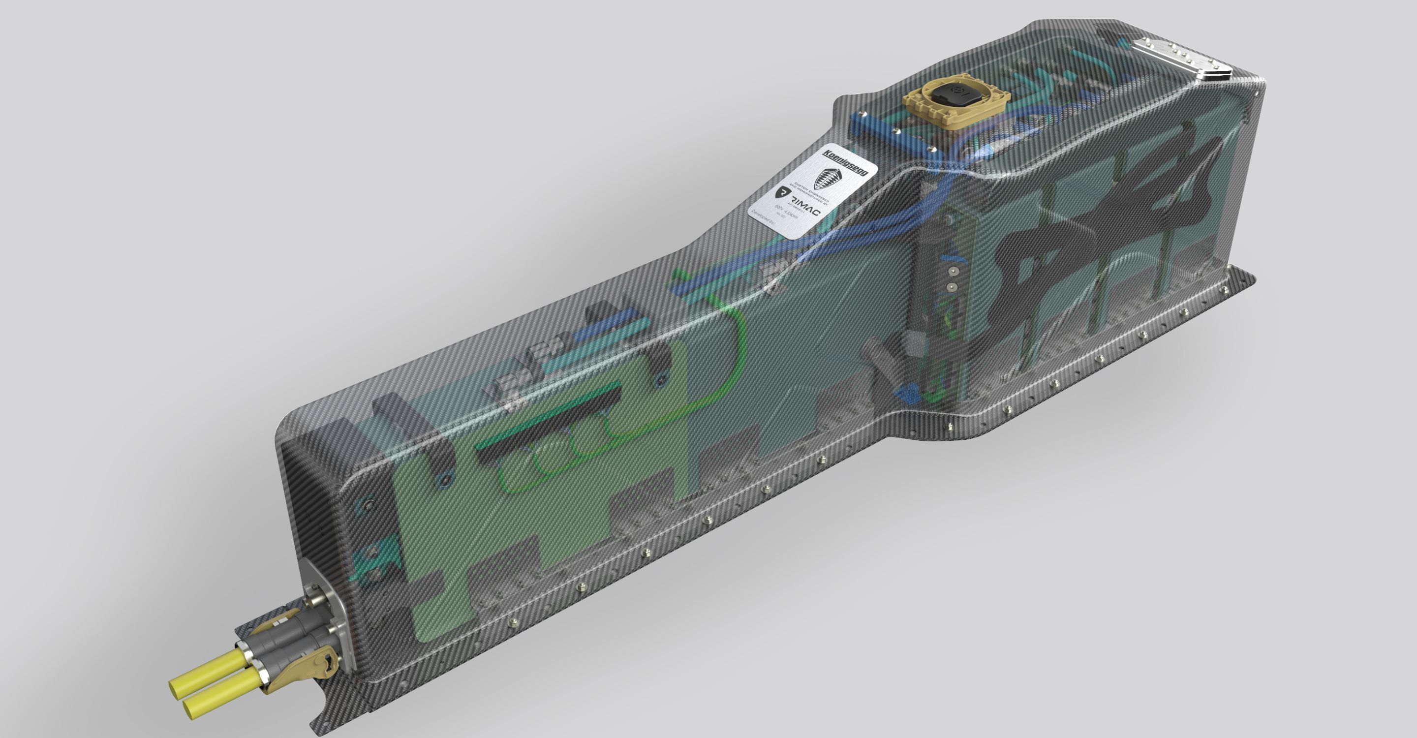 800 V battery pack