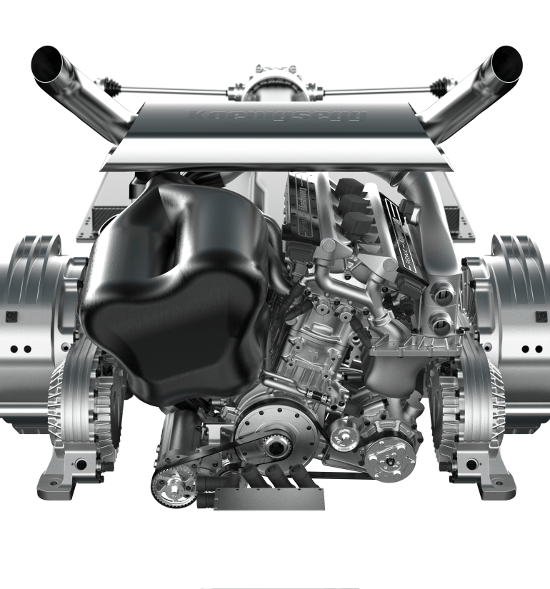 Koenigsegg Direct Drive front view