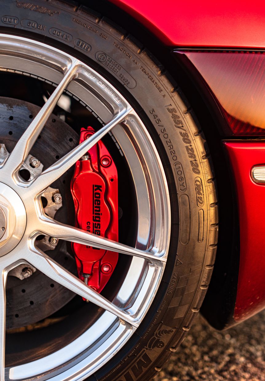 Agera R brakes