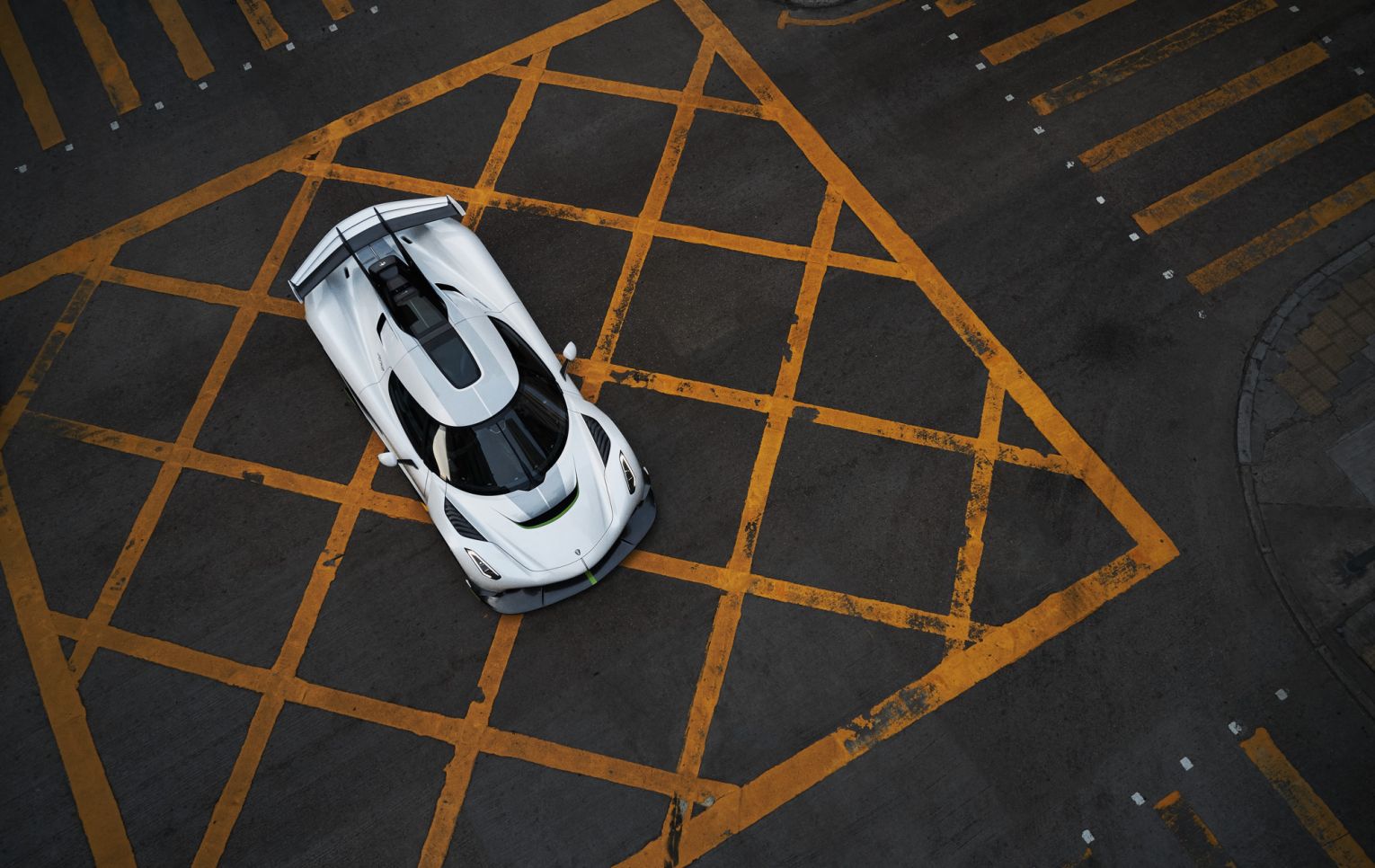 Koenigsegg Jesko From Above