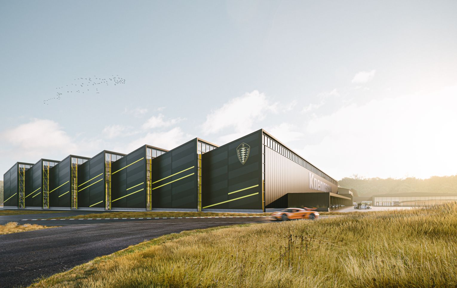 Gripen factory exterior