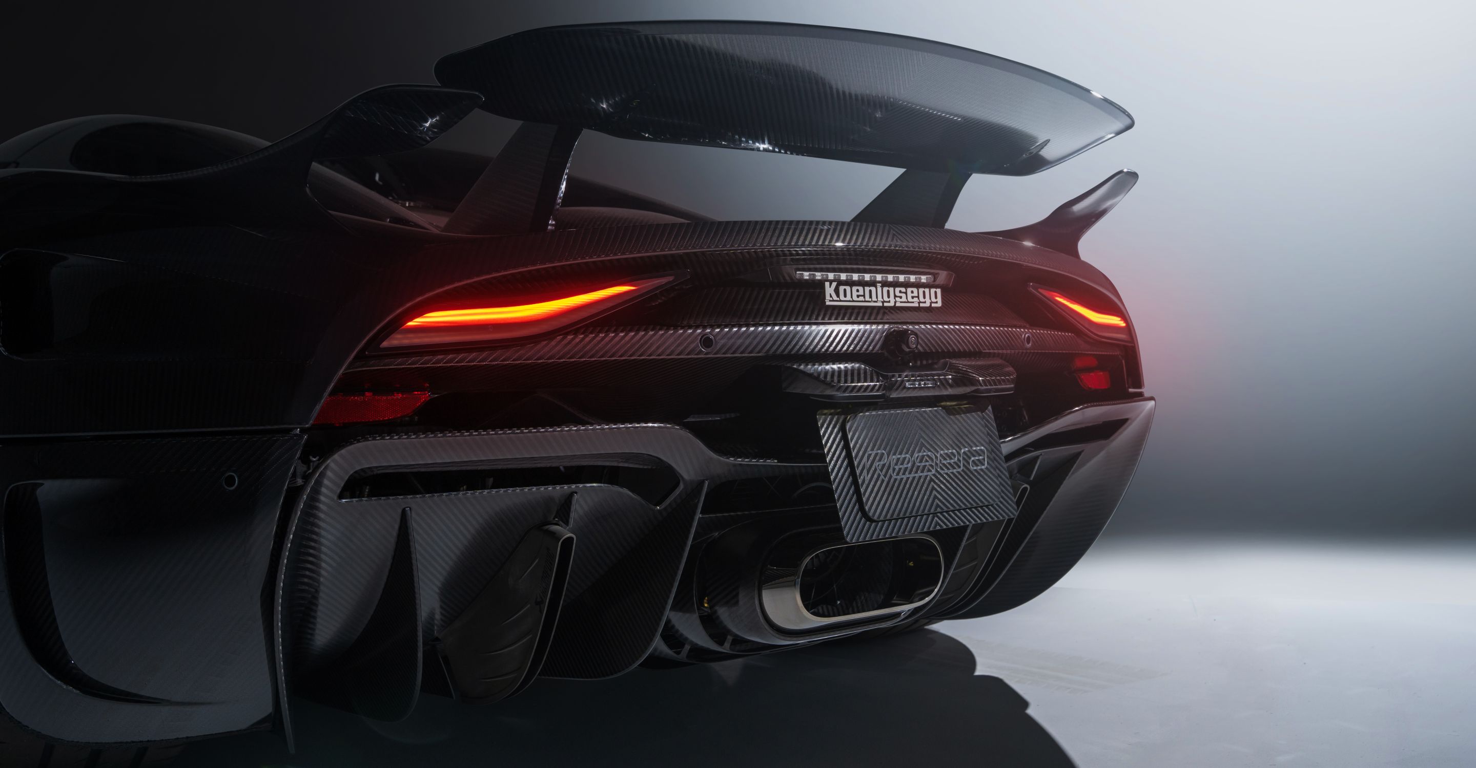 Rear of the Regera