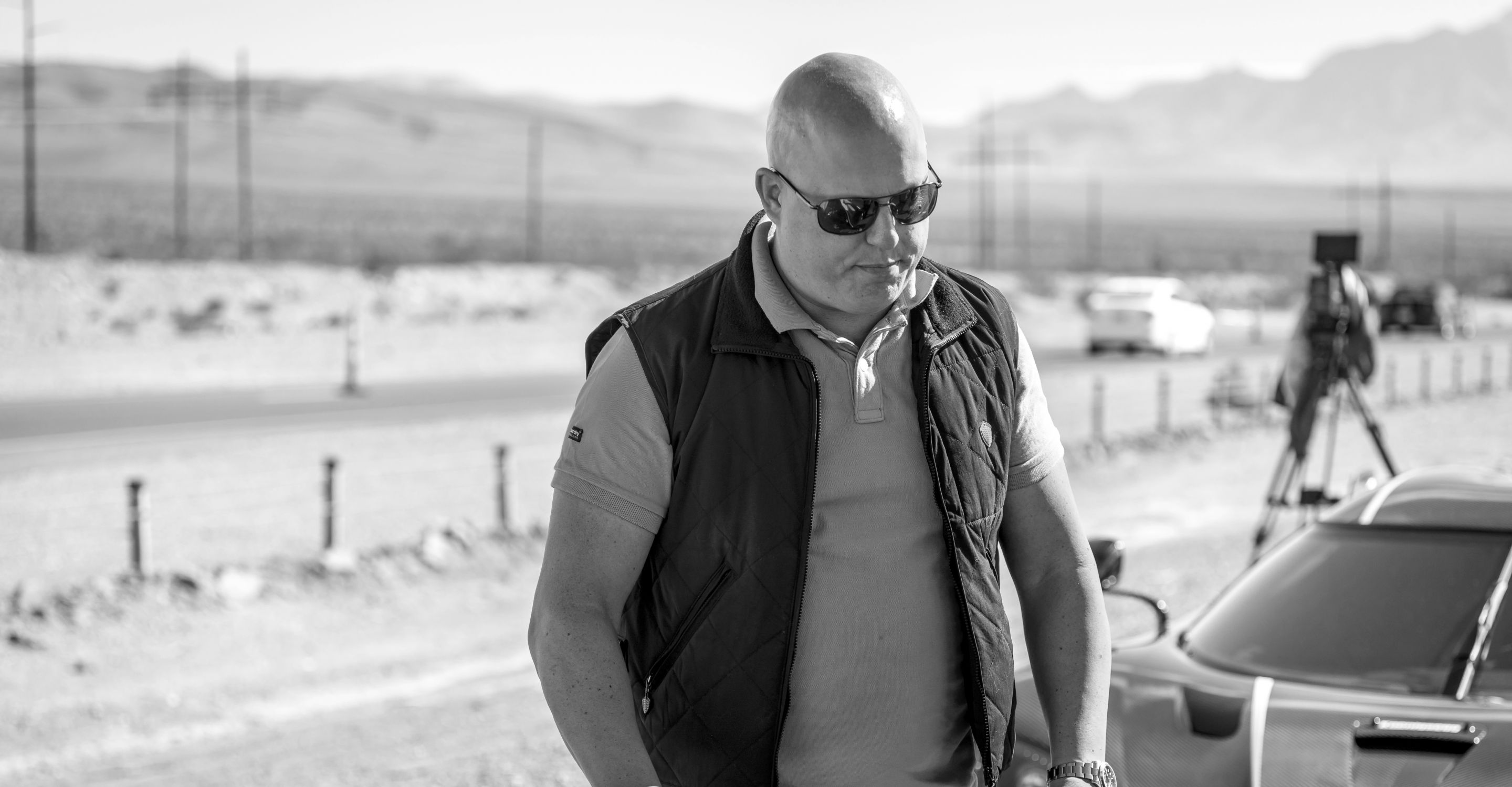 Christian von Koenigsegg in Nevada