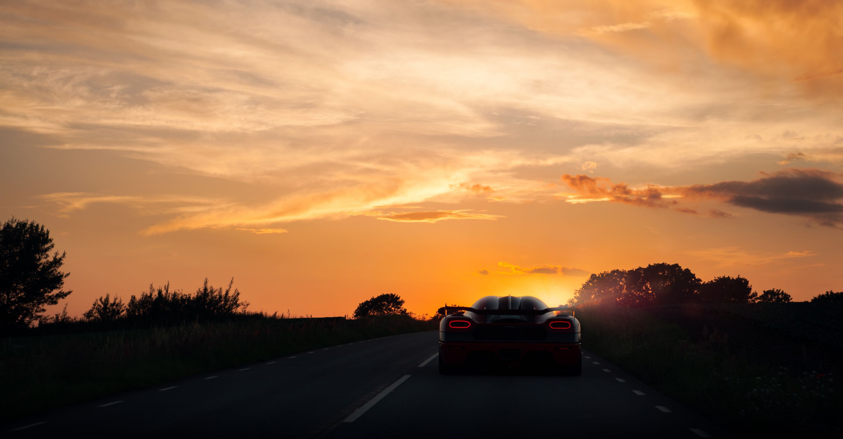 Koenigsegg Agera RS Sunset