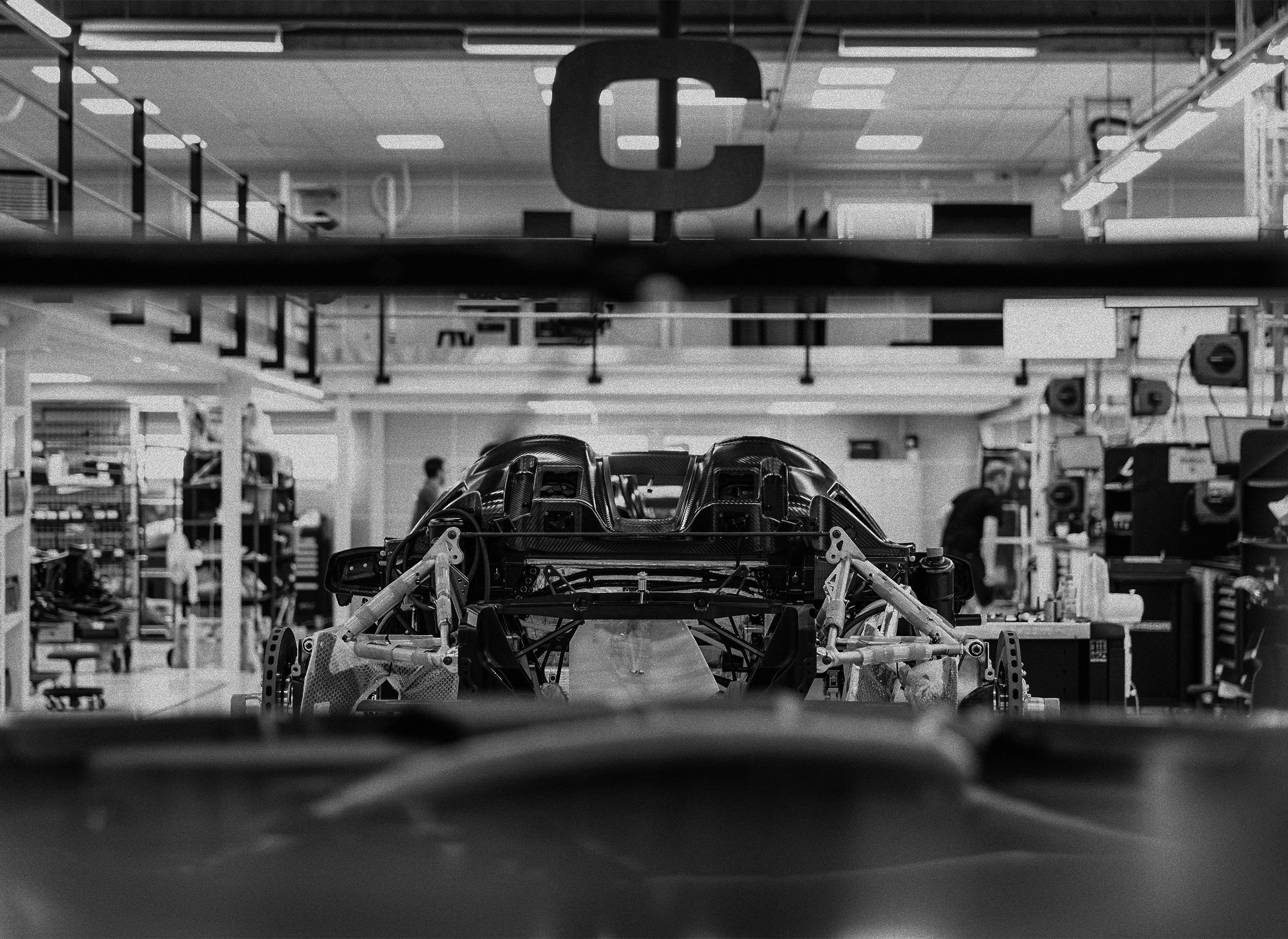 Chassis in production