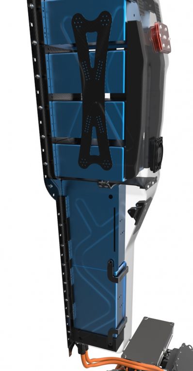 Battery pack inside render