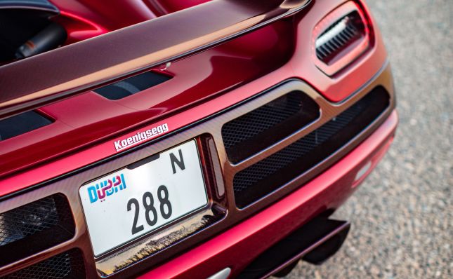 Agera R rear