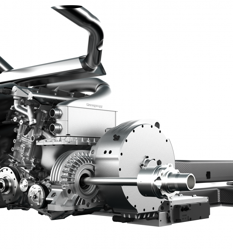 Koenigsegg Direct Drive with focus on the e motor