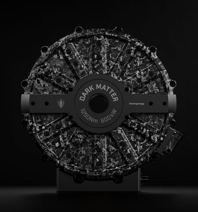 Koenigsegg Dark Matter e-motor