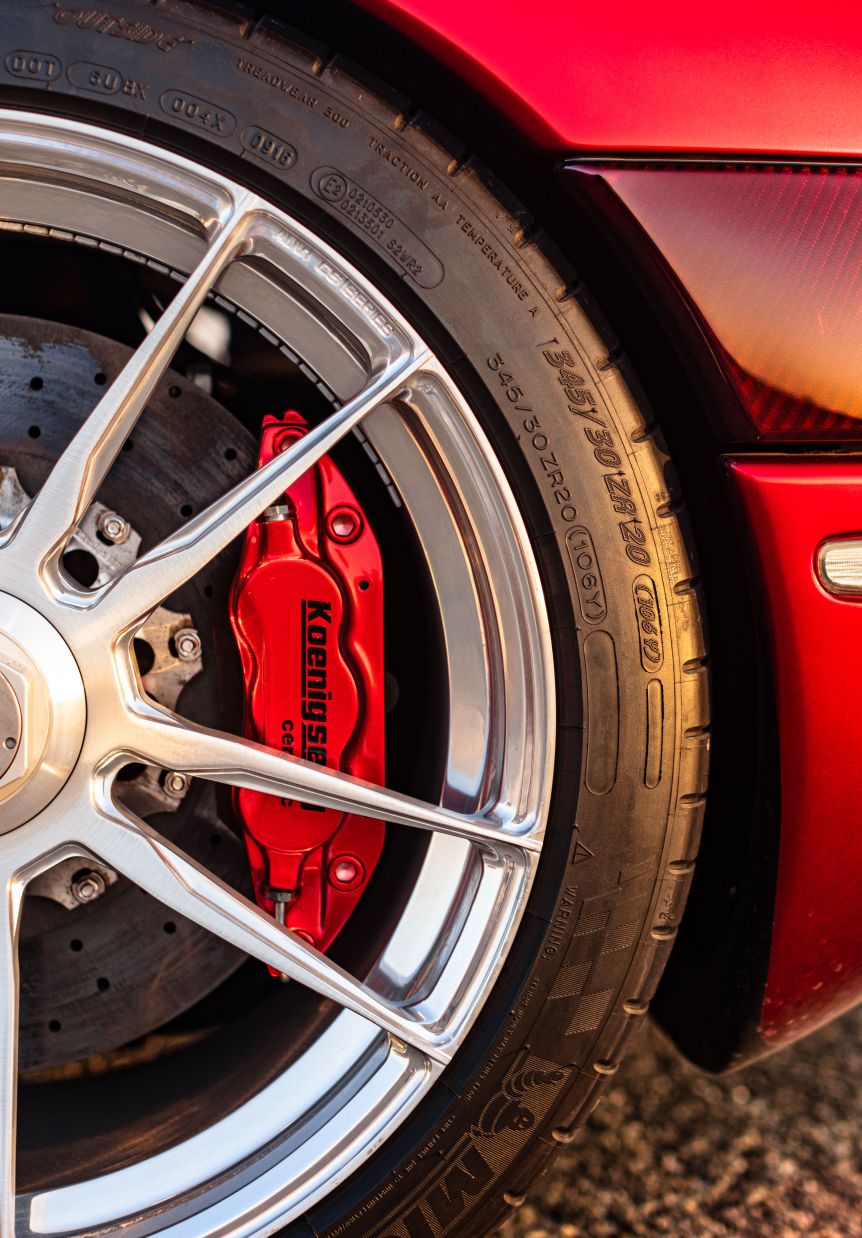 Agera R brakes